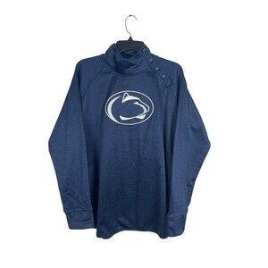 Colosseum Women’s Penn State Nittany Lions Mock Neck Snap Sweatshirt XXL